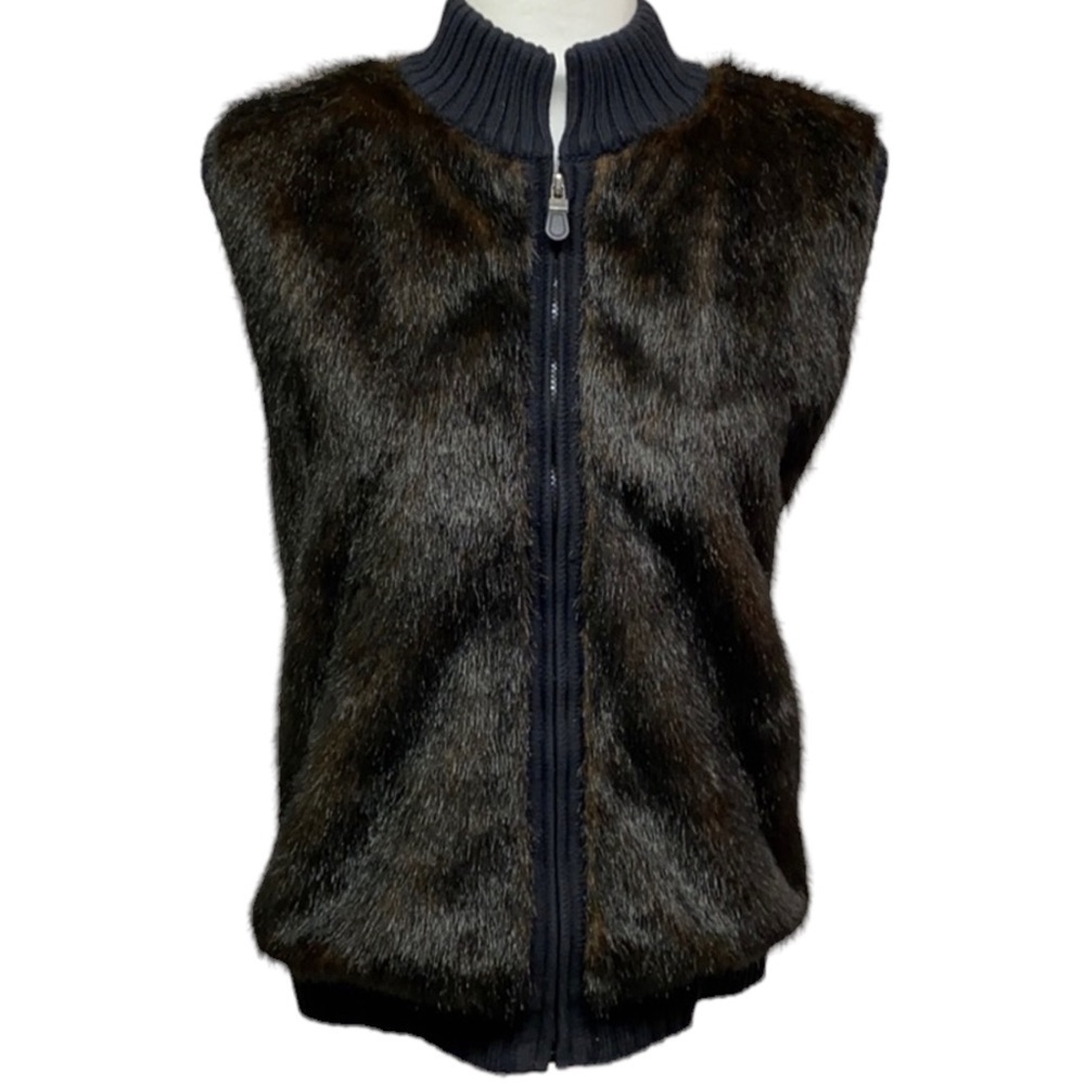 Marisa Christina Faux Fur Vest